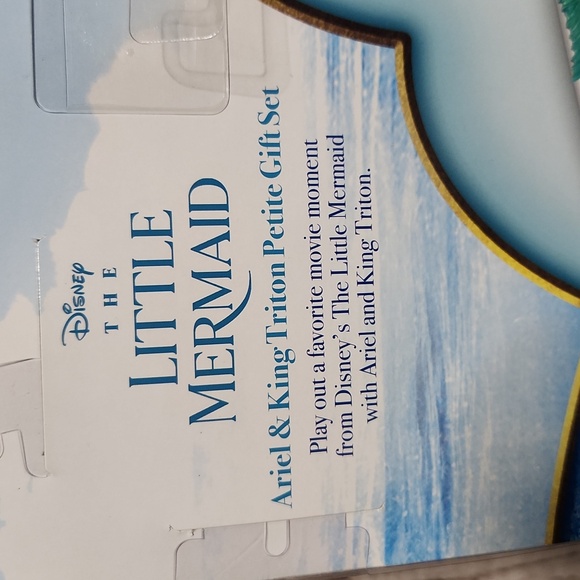 NWT The Little Mermaid Ariel and King Triton Petite Gift Set - Picture 5 of 7